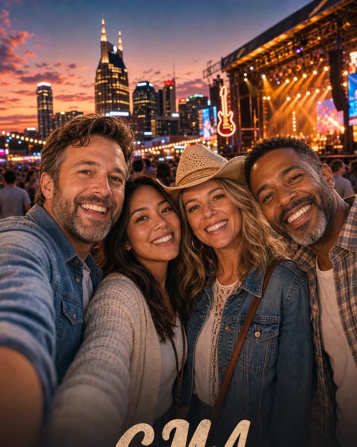 CMA Fest Selfie