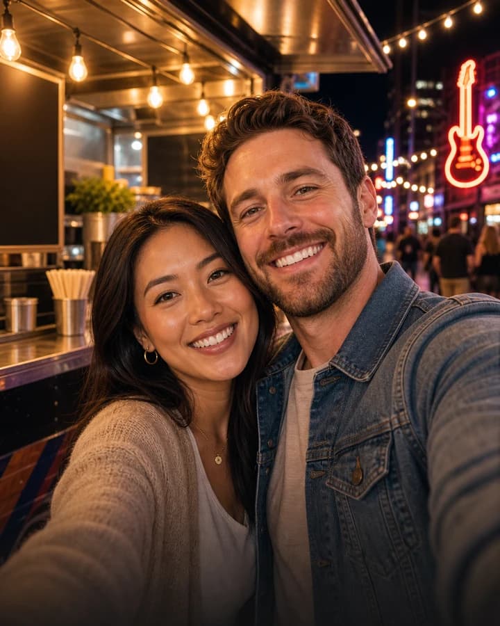 Food Truck Selfie